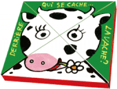 Qui se cache derrière la vache ?