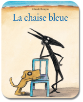 La chaise bleue