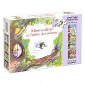 Minusculette et l’arbre des saisons - 4 puzzles évolutifs