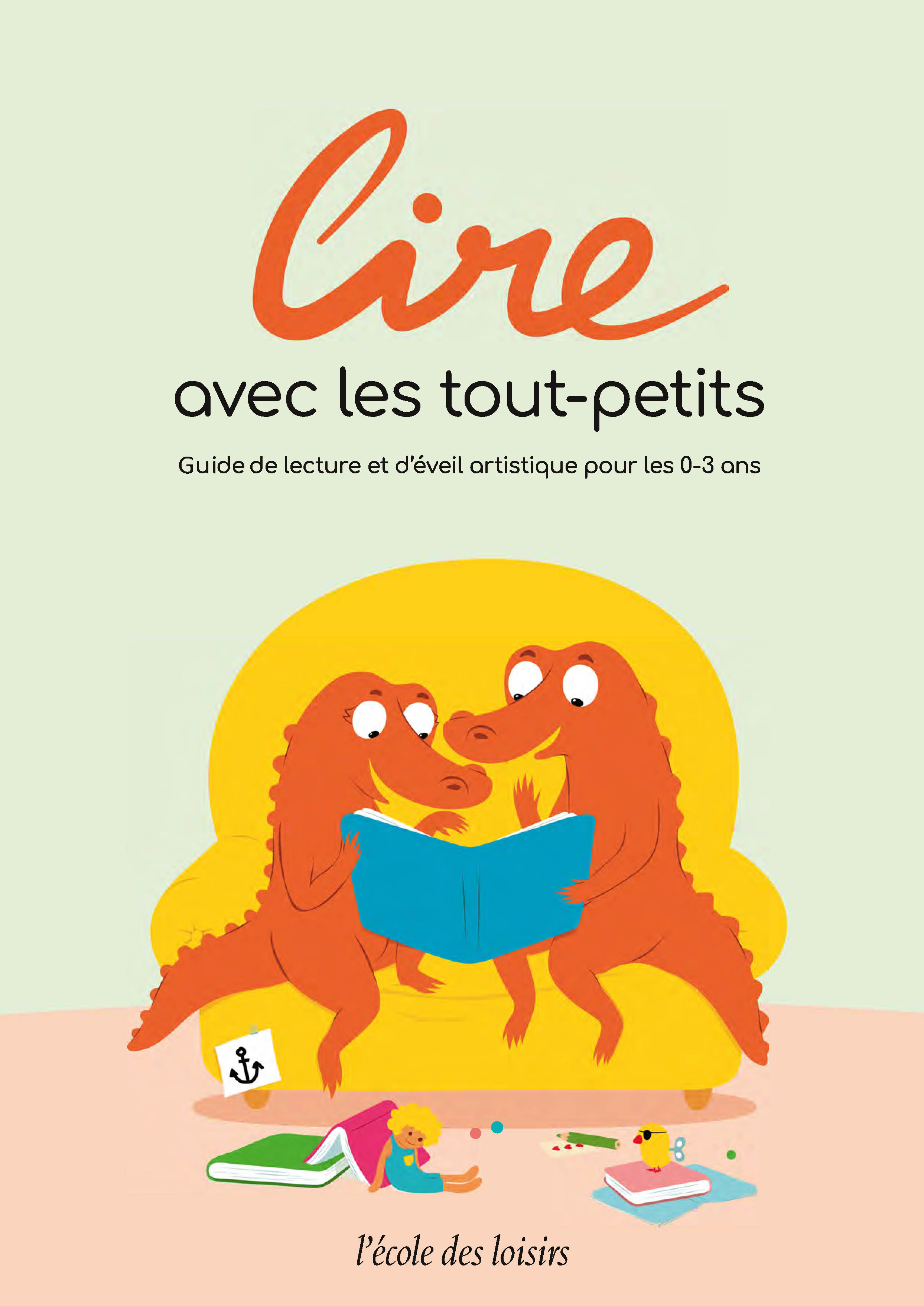 Visuel guide de la lecture et d'éveil
